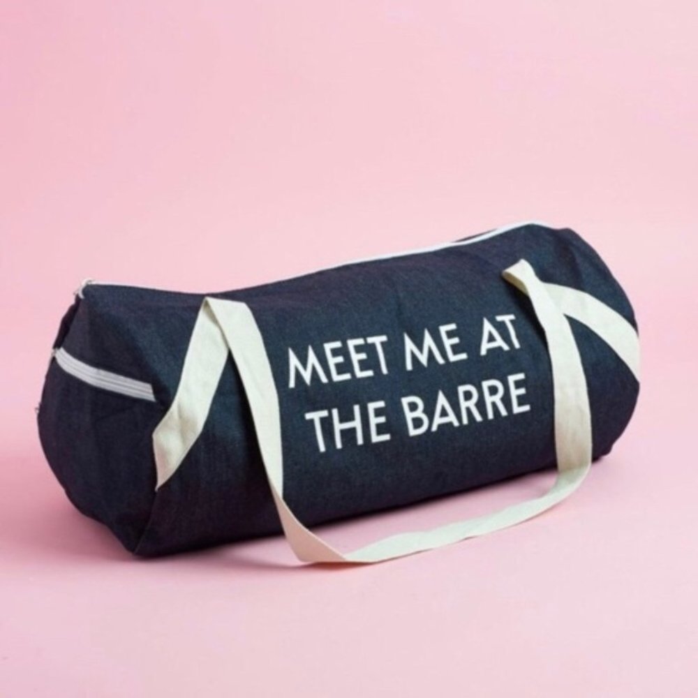 Barre Gym Workout Duffel Travel Bag - NWOT